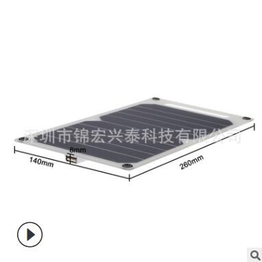 厂家直销 6V6W sunpower 高效率 高转化率太阳能电池板层压柔性板图3