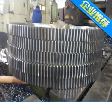 锻造厂大量供应精加工大型风电齿圈图3