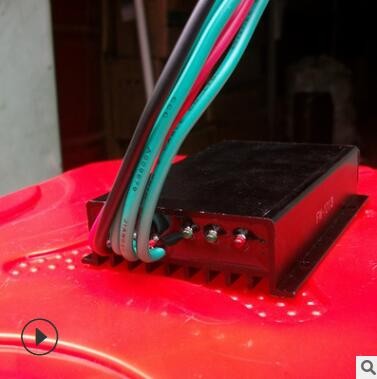 厂家直销100W12V24V防水型风力发电机控制器带手自动刹车安全可靠图3