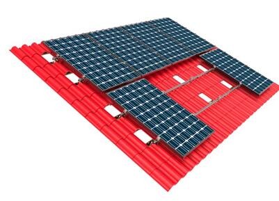 支架系统 瓦屋面安装图4