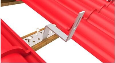 支架系统 瓦屋面安装图3