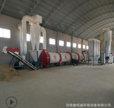 供应生物质秸秆烘干机木屑三回程滚筒烘干机三层烘干筒图2