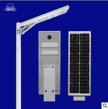 LED太阳能路灯30W40W道路照明智能人体感应一体化太阳能路灯图2