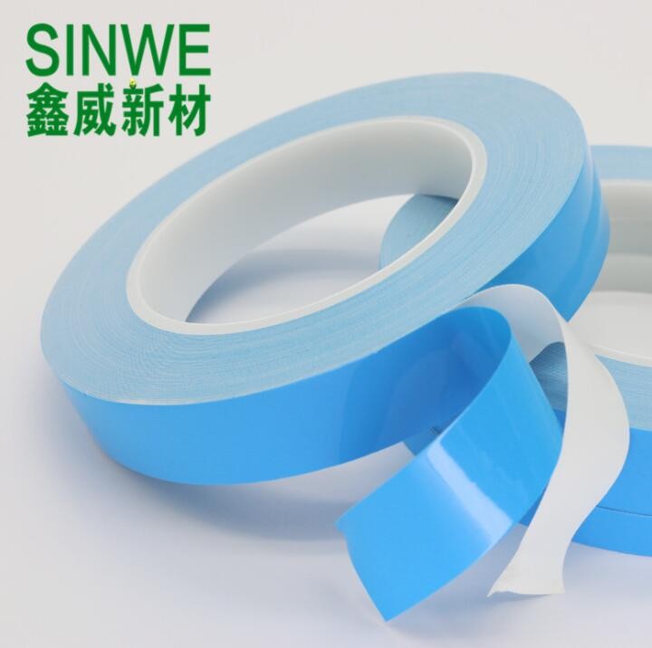 SINWE高导热0.15mm0.2mm强力粘合玻纤导热双面胶带IC芯片导热胶带图3