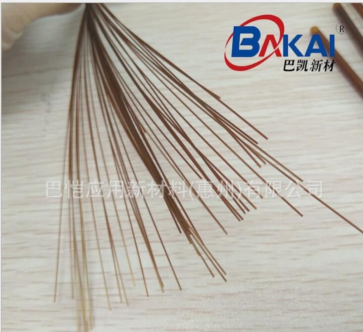 聚酰亚胺毛细管 探针电极护套管 挤出PI管 耐温400度热敏电阻套管图3