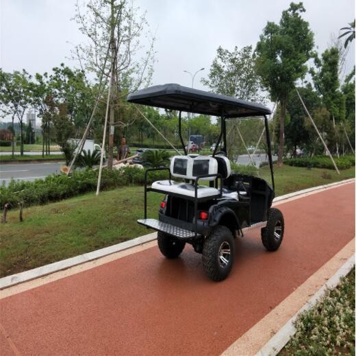 厂价批发打猎款新能源全地形沙滩巡逻四轮四座纯电动观光游览车图2
