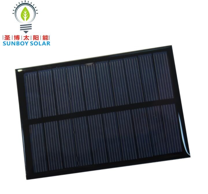 厂家销售100x70mm多晶滴胶太阳能板 5V200mA多种规格可以按需设计