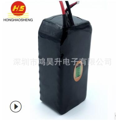 厂家批发24V 12A 18650电池组LED庭院景观灯太阳能路灯专用锂电池