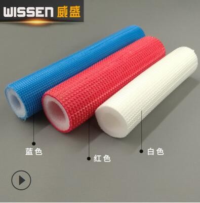 现货批发分水器专用地暖保温管 epe珍珠棉红蓝压花管 地热护套图2