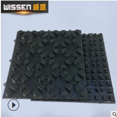 pvc干式地暖模块20塑料地热模块万向免回填地暖模块现货批发图3