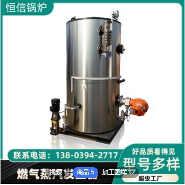 200公斤全自动蒸汽锅炉 节能环保 立式 200KG燃气蒸汽发生器