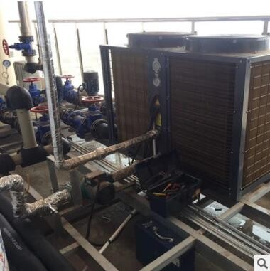 医院热水工程空气能热水器机组 15P/20匹 空气源热泵主机出口图3