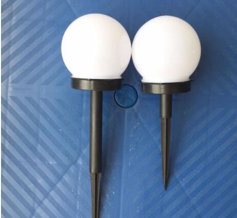 太阳能插地球泡灯 太阳能地插圆球灯 太阳能插地草坪球泡灯图2