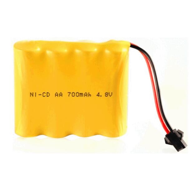 NI-CD AA 7.2V 700mAh镍镉充电电池组AA5号遥控玩具车电池批发图3