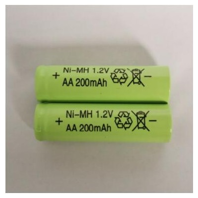 工厂供应 镍氢 5号 AA200mAh 充电电池 草坪灯 警示灯 玩具