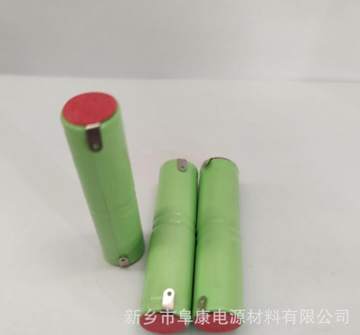 5号7号 三分之二焊脚 aa400mAh 充电电池遥控车 镍镉焊片电池组图2