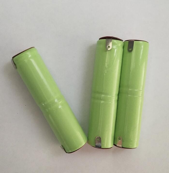 5号7号 三分之二焊脚 aa400mAh 充电电池遥控车 镍镉焊片电池组图3