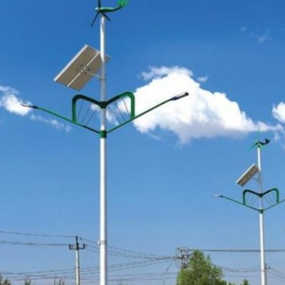 厂家定制新农村户外led路灯6米8米分体高亮市政工程款太阳能路灯