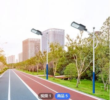太阳能路灯6米超亮大功率新农村led家用户外防水锂电池高杆道路灯图3