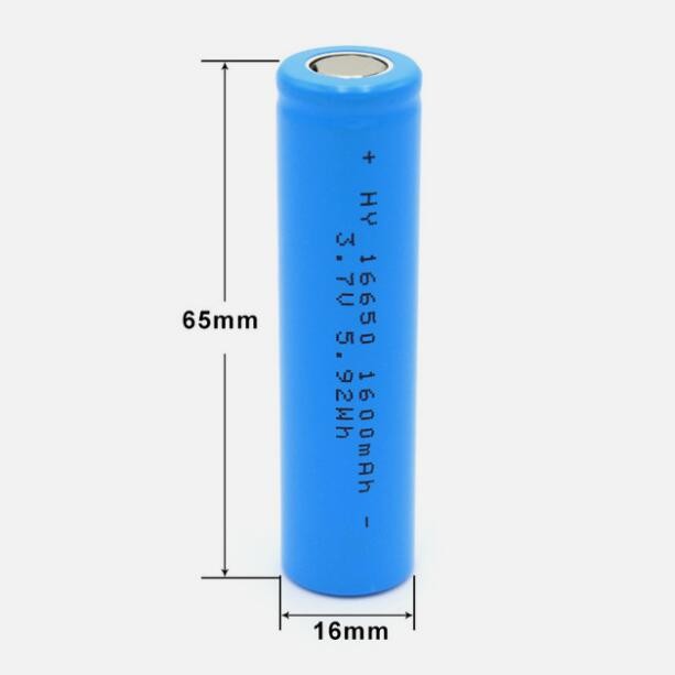16650锂电池 3.7V 1600mAh16650锂电池 充电16650锂电池厂家批发图3