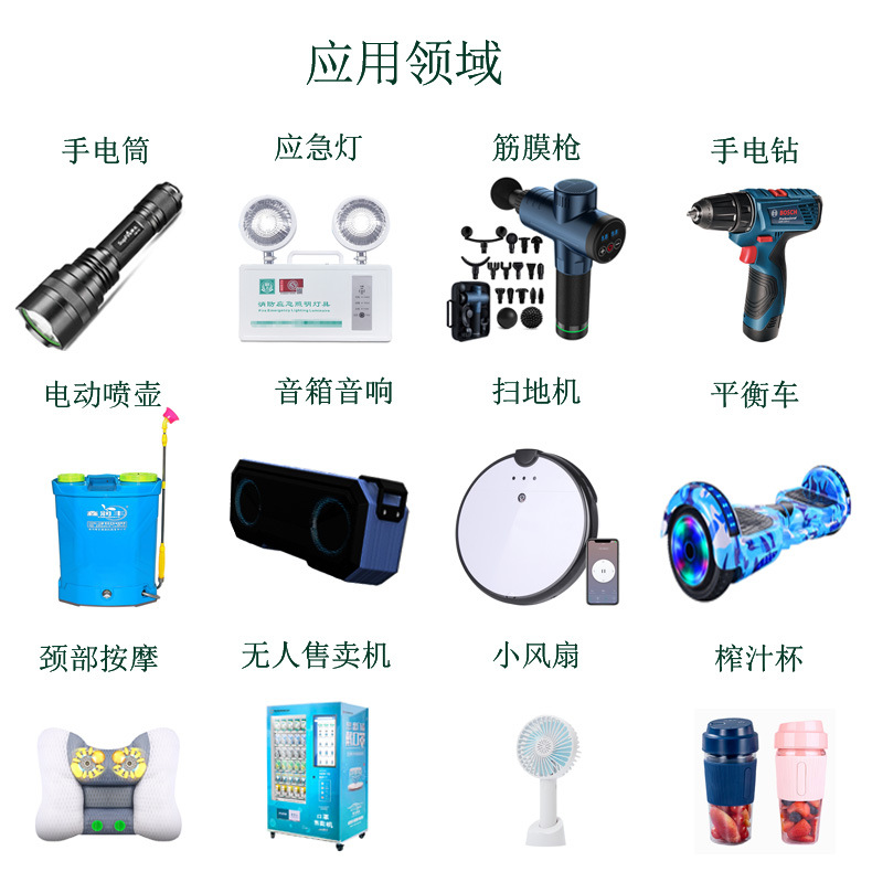 18650应用领域
