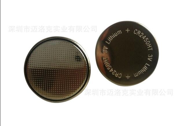 厂家直销耐高温宽温纽扣电池CR2450HT（-40~125°）监测防盗系统图3
