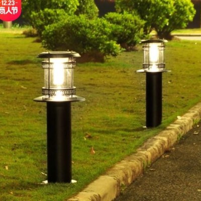太阳能灭蚊灯LED草坪灯家用户外庭院灯花园驱蚊灯防水壁灯柱头灯