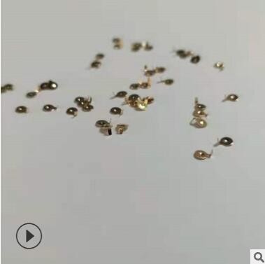五金镀金弹片 耳塞弹片镀金 批发弹片图2