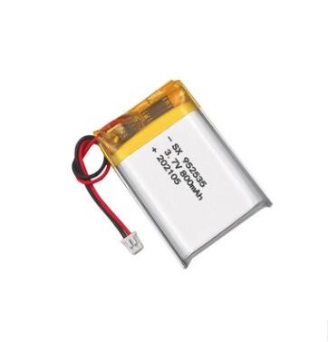 现货足容952535-800mAh 3.7v聚合物锂电池 音响肩颈按摩器LED灯图2