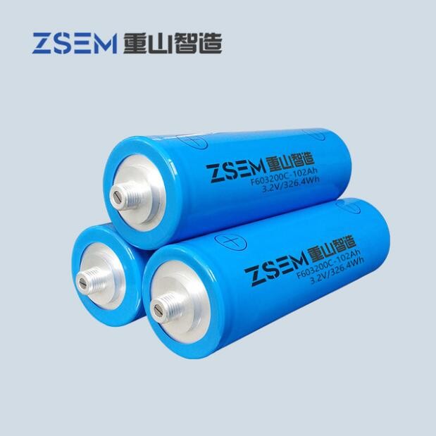 ZSEM 102Ah 磷酸铁锂大圆柱电池 3.2V 新能源电池 电芯厂家供货图3