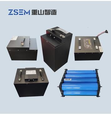 厂家直供 电动三四观光车48V锂电pack 仓储车船舶磷酸铁锂电池组图3