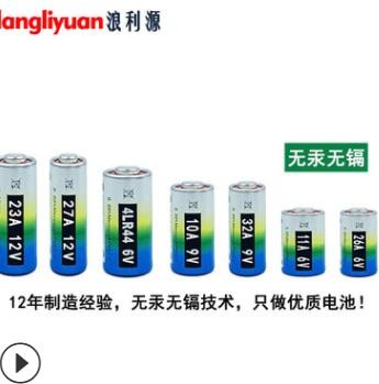 厂家直供11A 6V电池 L1016环保碱性干电池 车库门报警器6v电池图2