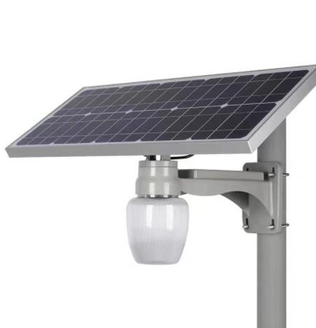 太阳能庭院灯 户外公园防水太阳能路灯苹果桃子灯别墅花园景观灯图2