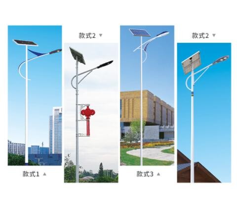 户外太阳能路灯 新农村6米太阳能灯光控小区道路LED路灯制定厂家图2