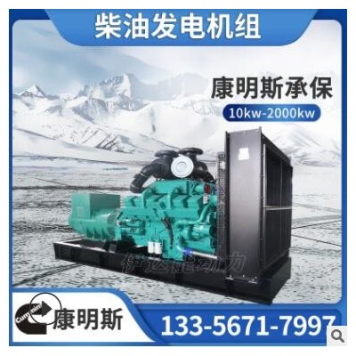 800千瓦发电机厂家 康明斯重庆 纯铜无刷 800kw柴油发电机组