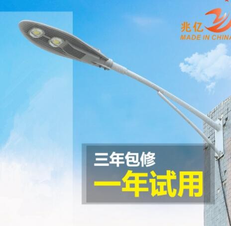 工厂直供宝剑路灯头 200W大功率路灯庭院户外灯工地照明led臂灯图3