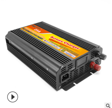 12V50A/24V25A电瓶智能充电器用于铅酸蓄电池锂电池充电设备图2