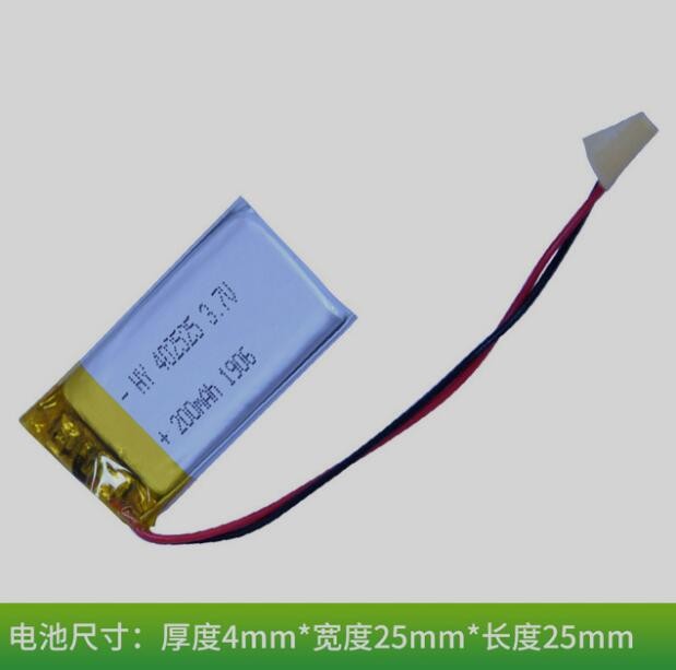 402525 200mAh 3.7V聚合物锂电池蓝牙音响电话手表振动棒专用电池图3