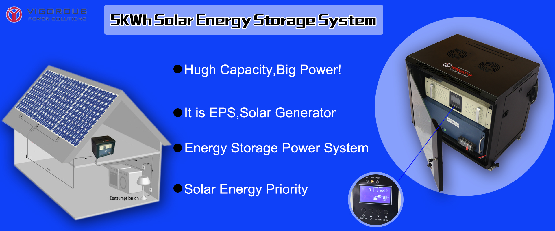 Portable 5 kw Solar Generator Solar Portable Power Generation System For Office  Medicaid  Emergency  Communication Family