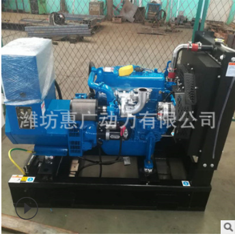 潍柴锐动力40KW电控国三发电机组 配潍柴WP2.3ND60E310柴油机图3
