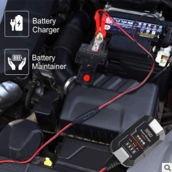 Battery Charger1000mA电池维护充电110V充6V/12V锂电池充电器图3