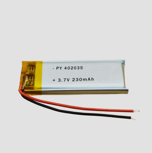 现货供应402035聚合物锂电池3.7V 计步器 电子胸牌穿戴设备电池图3