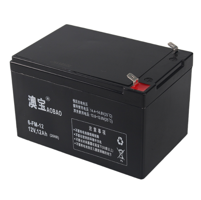 12V12AH蓄电池照UPS不间断后备电源免维护铅酸电池太阳能12伏电瓶图2
