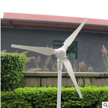 广东厂家500W微型小型风力发电机12v/24V低速发电机家庭用风能图2