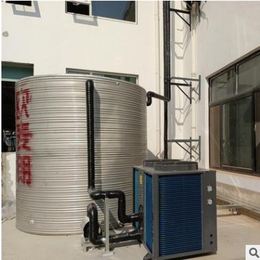 无锡酒店太阳能集热器热水系统结合空气能热泵热水机组10p欧麦朗图2