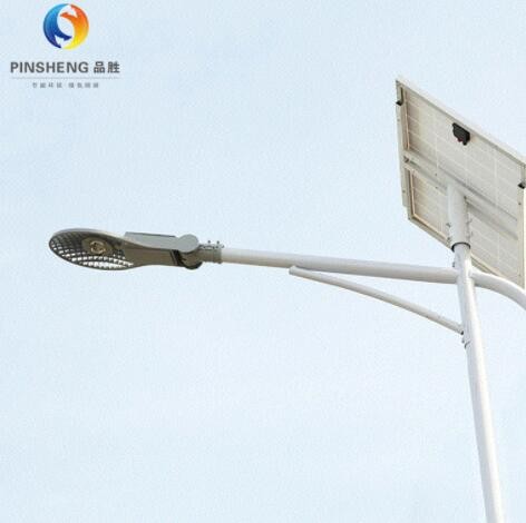 LED太阳能路灯 海螺臂太阳能路灯 公路小区庭院户外LED路灯图3