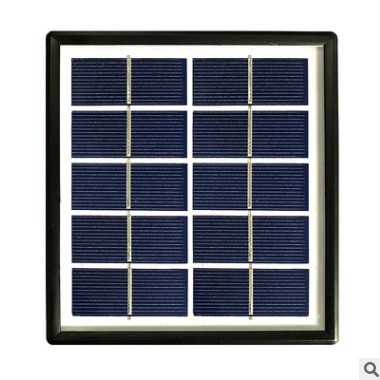 太阳能充电板5V2W带线DC头 光伏发电板多晶硅充3.2V3.7V锂电池图3