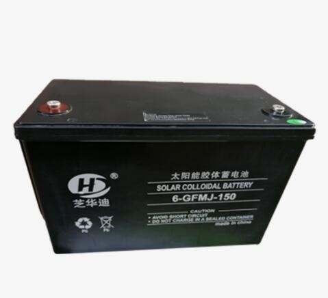 太阳能胶体储能蓄电池12V120A 100A 铅酸蓄电池汽车免维护蓄电池