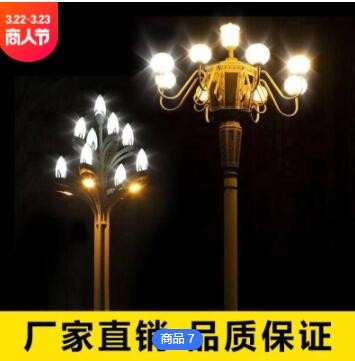 厂家专业定制中华灯 户外8米10米12米广场装饰大型LED景观中华灯图3