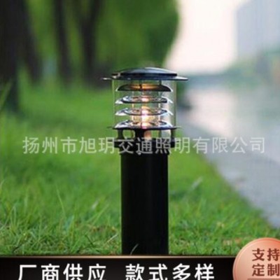 户外方形圆形led草坪灯 简约现代走廊花园庭院灯室外草地灯批发